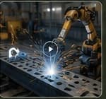 Automated steel welding
